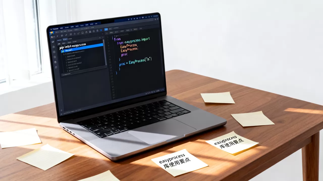 Easyprocess Python怎么用？easyprocess库安装及使用教程