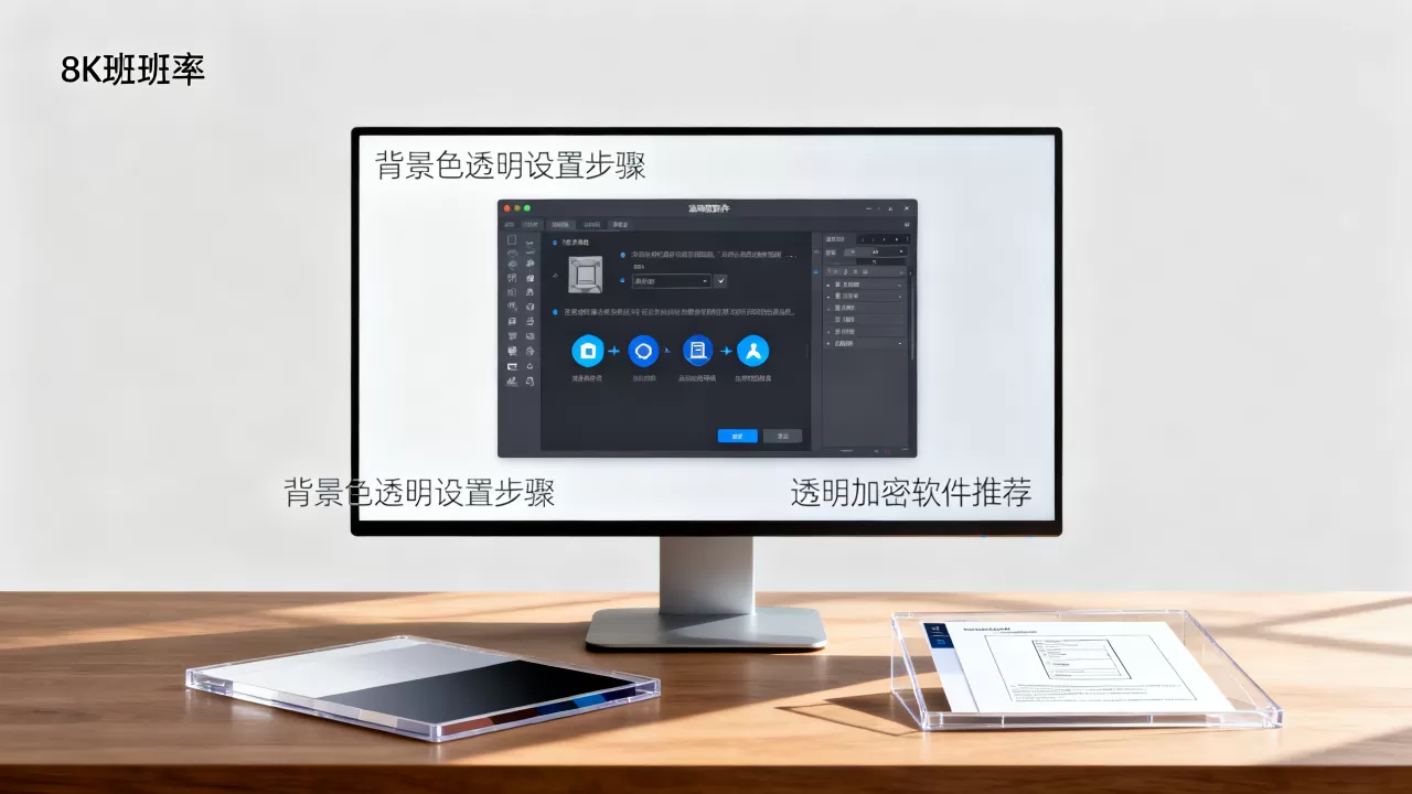 背景色透明怎么设置？透明加密软件哪个好用