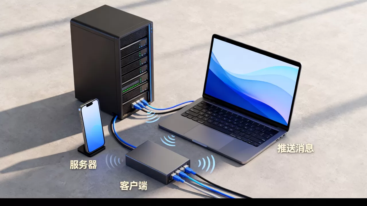 服务器能主动给客户端发信息吗，服务端推送消息原理