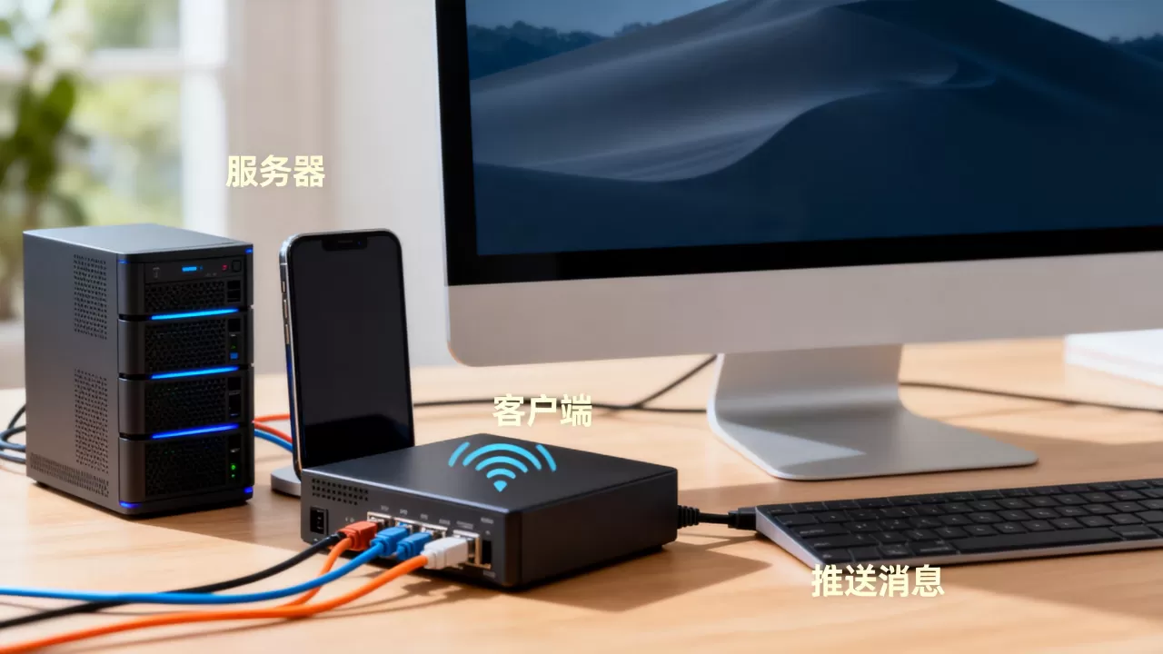 服务器能主动给客户端发信息吗，服务端推送消息原理
