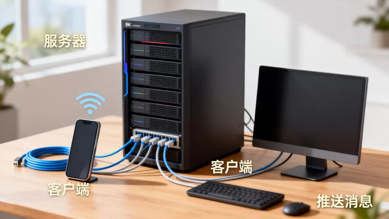 服务器能主动给客户端发信息吗，服务端推送消息原理