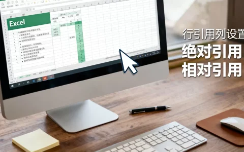 Excel行引用列怎么设置？绝对引用与相对引用区别