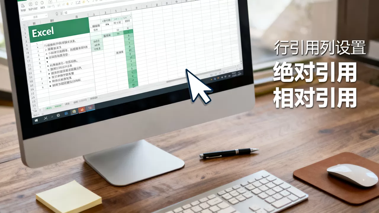 Excel行引用列怎么设置?绝对引用与相对引用区别 Excel行引用列怎么设置?绝对引用与相对引用区别