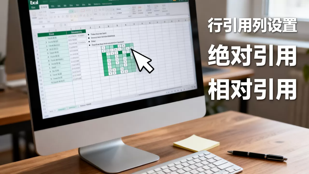 Excel行引用列怎么设置?绝对引用与相对引用区别 Excel行引用列怎么设置?绝对引用与相对引用区别