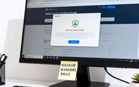 网站提示安全证书有问题怎么办？网站安全证书过期怎么解决