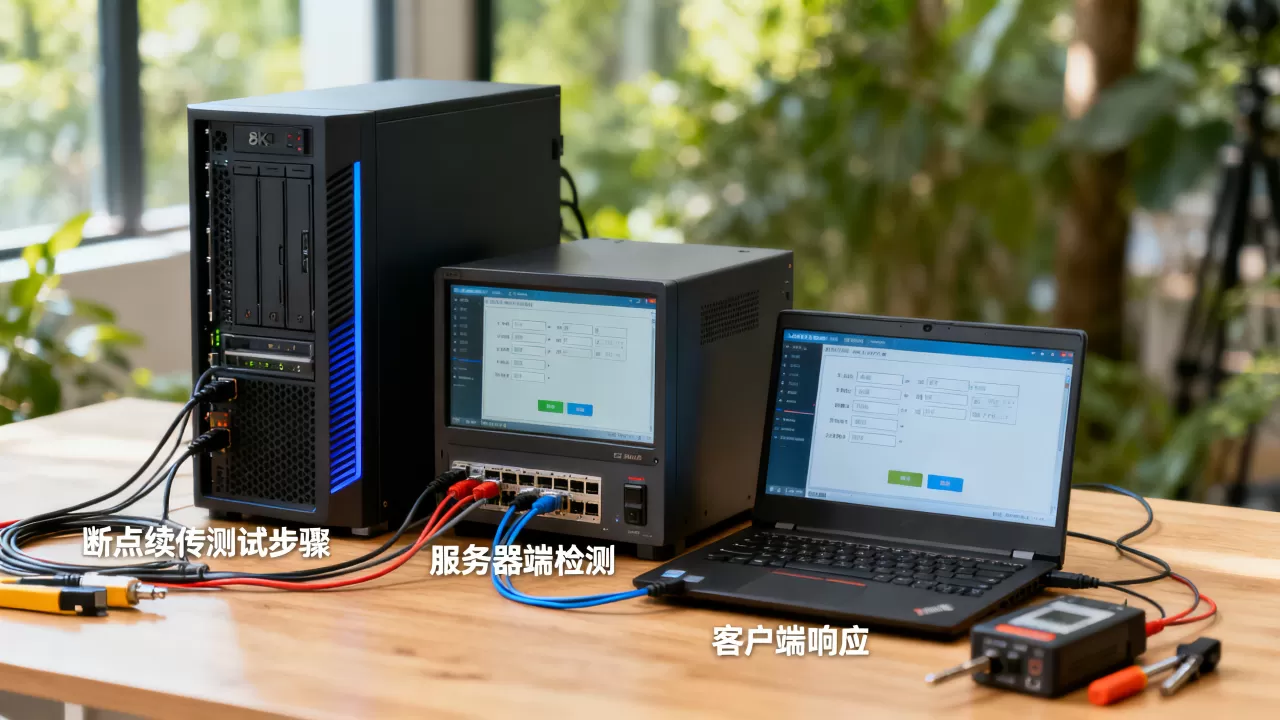 服务器和客户端断点怎么测?断点续传测试方法 服务器和客户端断点怎么测?断点续传测试方法