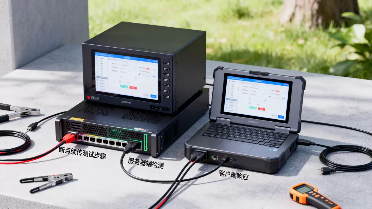 服务器和客户端断点怎么测?断点续传测试方法 服务器和客户端断点怎么测?断点续传测试方法