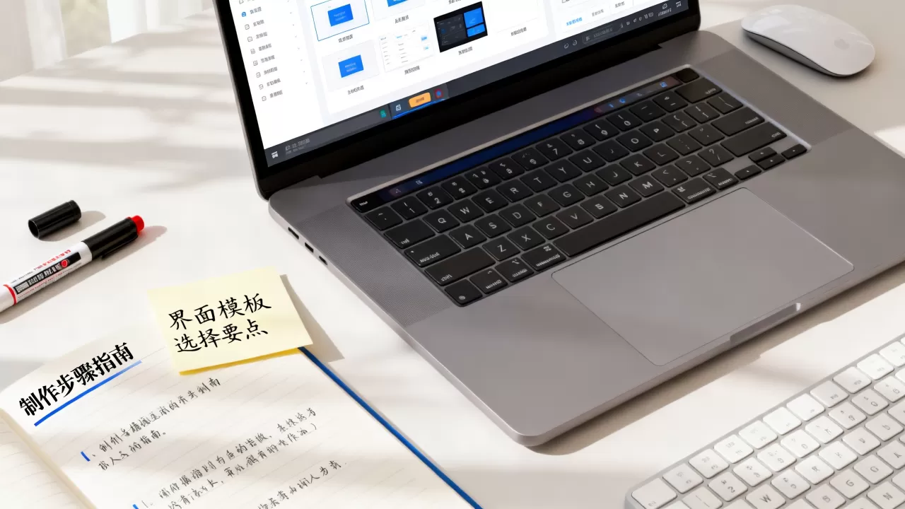 个人网站界面模板怎么选？个人网站制作教程