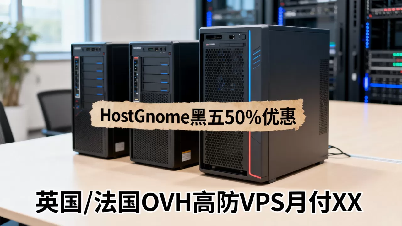 HostGnome黑五共享主机50%优惠值得买吗?英国法国OVH高防VPS月付多少 HostGnome黑五共享主机50%优惠值得买吗?英国法国OVH高防VPS月付多少