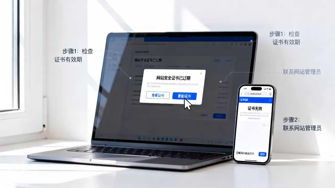 网站提示安全证书已过期无效怎么办?浏览器显示证书无效怎么解决 网站提示安全证书已过期无效怎么办?浏览器显示证书无效怎么解决