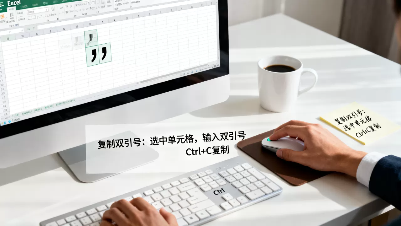 Excel里怎么复制双引号?excel中如何输入双引号 Excel里怎么复制双引号?excel中如何输入双引号