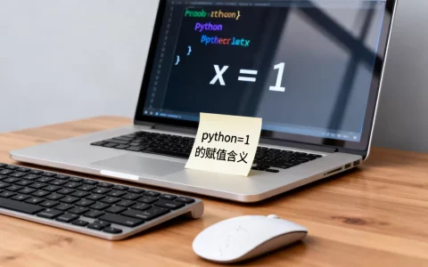 python=1是什么意思？python等于1的赋值含义