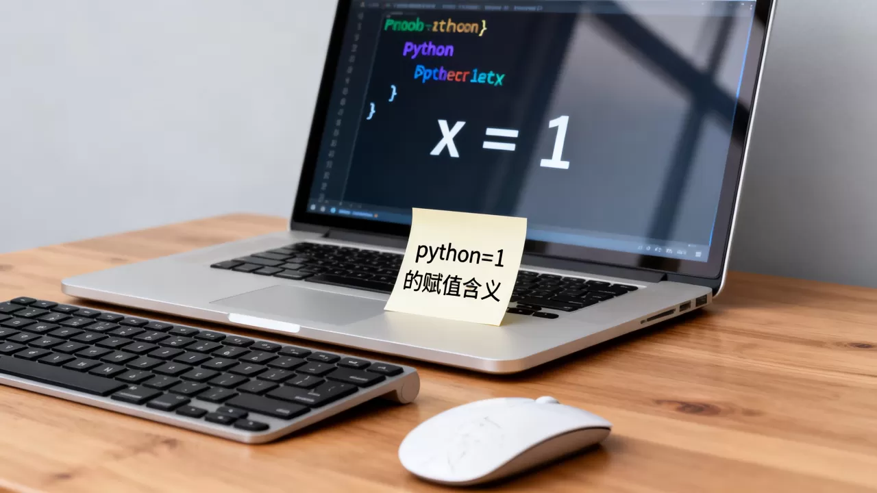 python=1是什么意思？python等于1的赋值含义