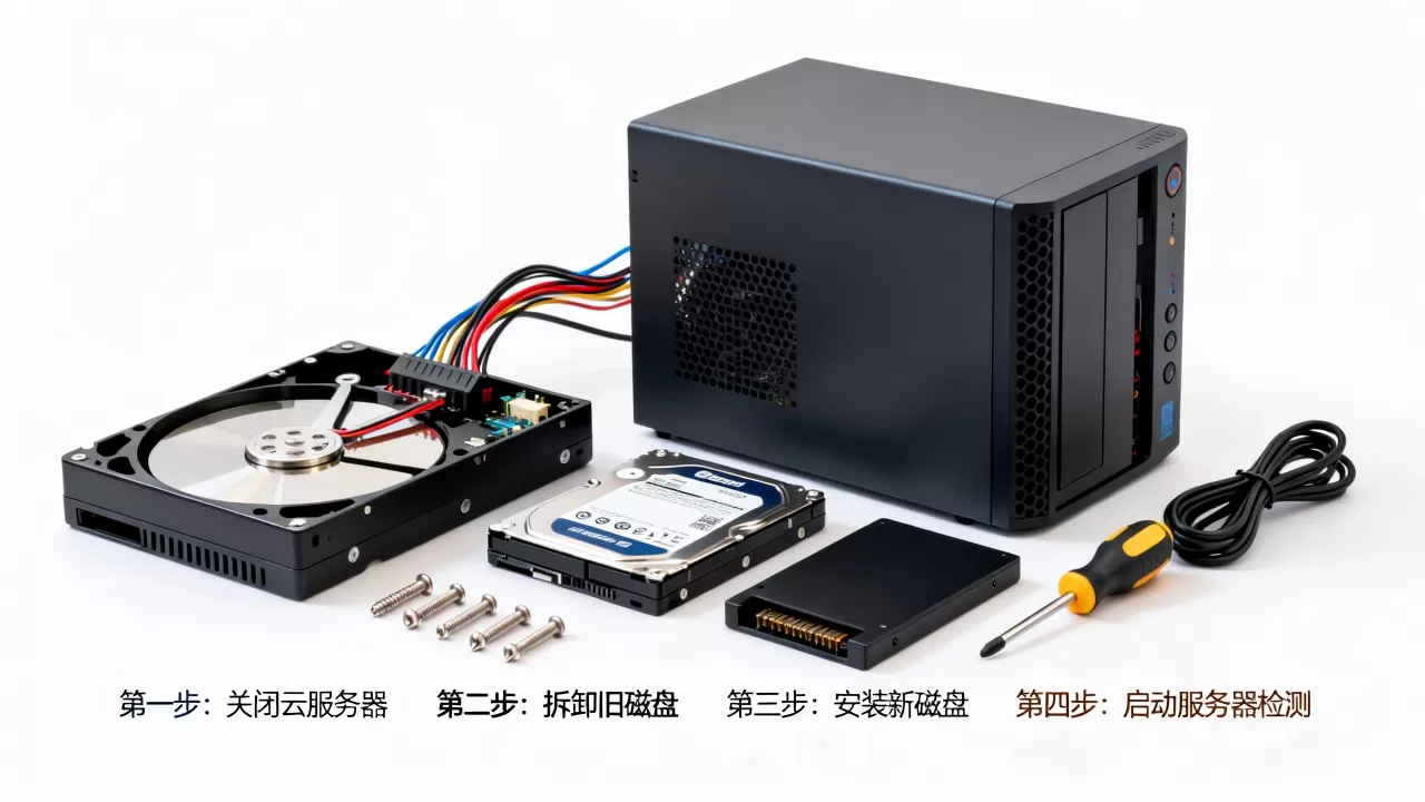 实例磁盘如何手动扩容？云服务器扩容磁盘教程