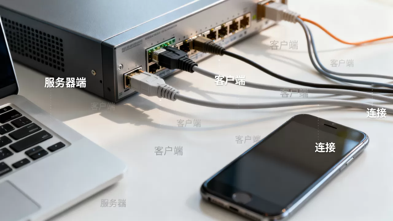 服务器端和客户端连接有什么区别? 服务器端和客户端连接有什么区别?