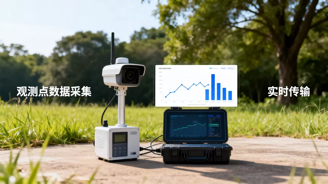 如何高效实现观测点数据可视化？