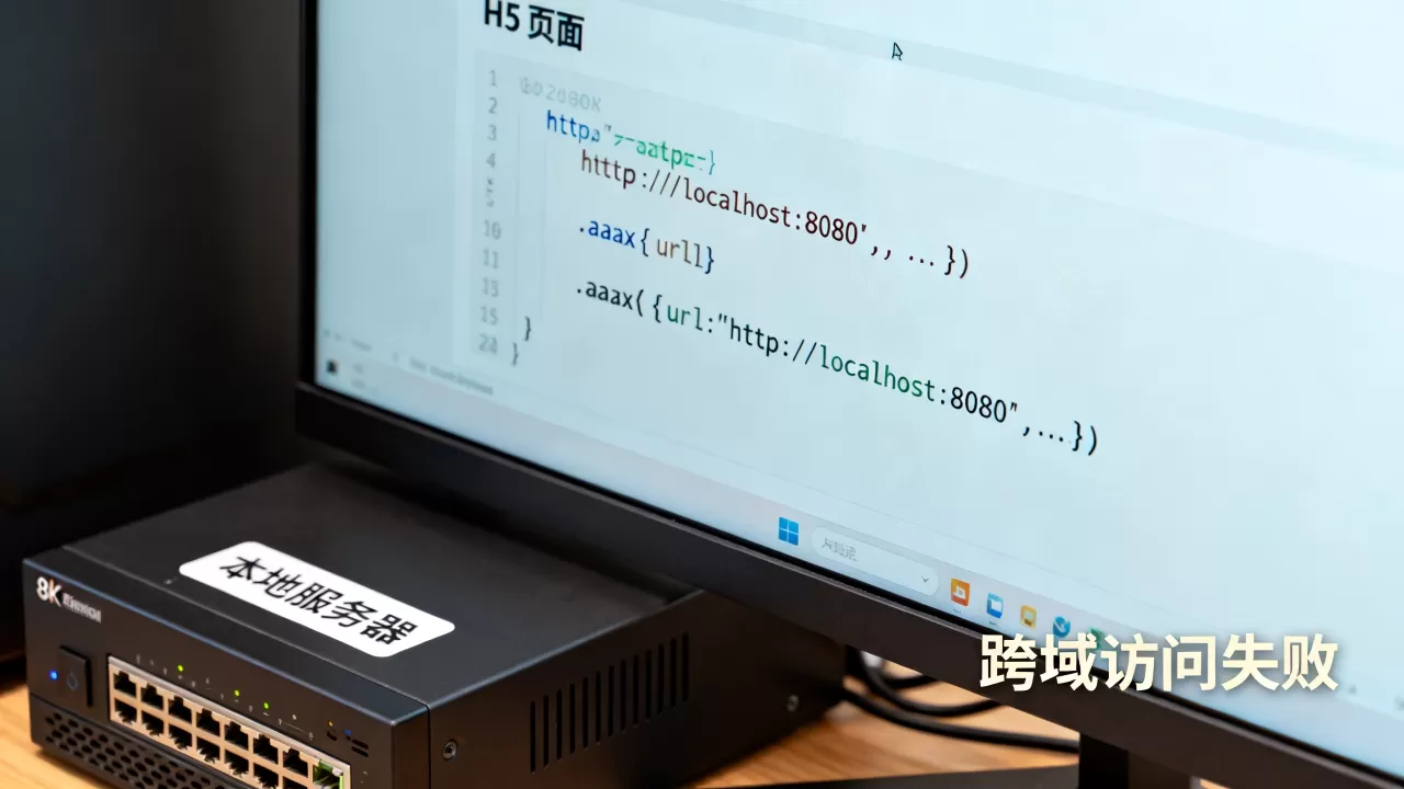 H5ajax访问本机服务器失败怎么办？如何解决跨域访问问题