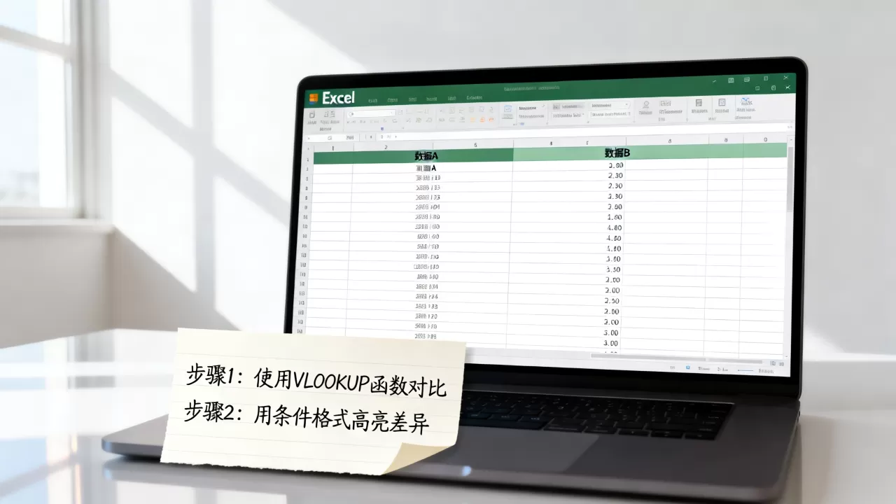 Excel如何统计两列数据?excel对比两列数据找不同 Excel如何统计两列数据?excel对比两列数据找不同