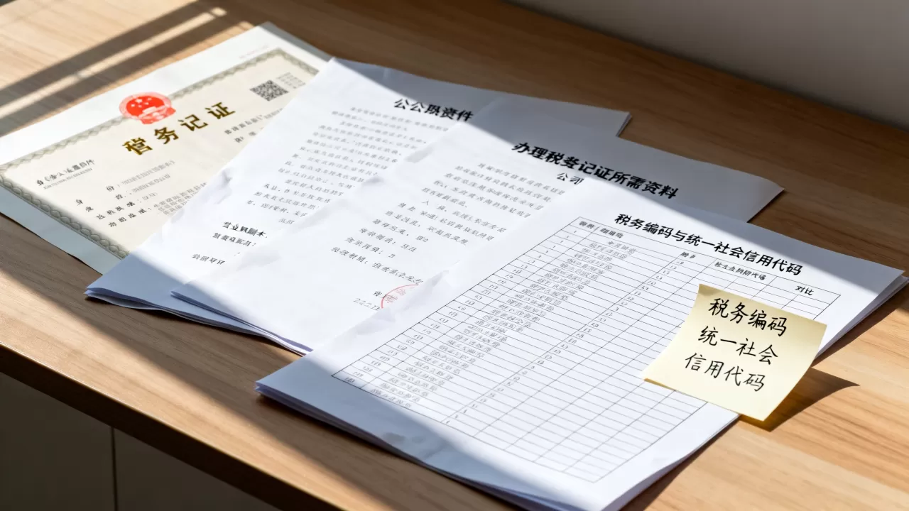 办理税务登记证需什么资料?税务编码与统一社会信用代码区别 办理税务登记证需什么资料?税务编码与统一社会信用代码区别