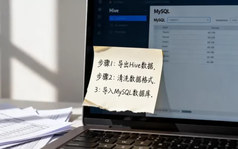 Hive数据如何导入MySQL？Hive导入MySQL的具体步骤