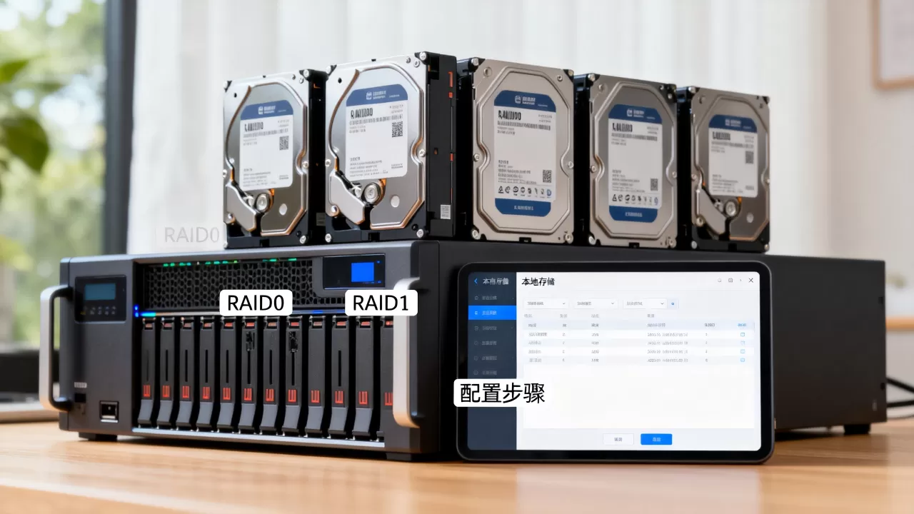 本地存储RAID怎么配置?RAID0和RAID1有什么区别 本地存储RAID怎么配置?RAID0和RAID1有什么区别