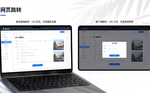 服务器端跳转和客户端跳转的例子是什么？不同跳转方式的区别