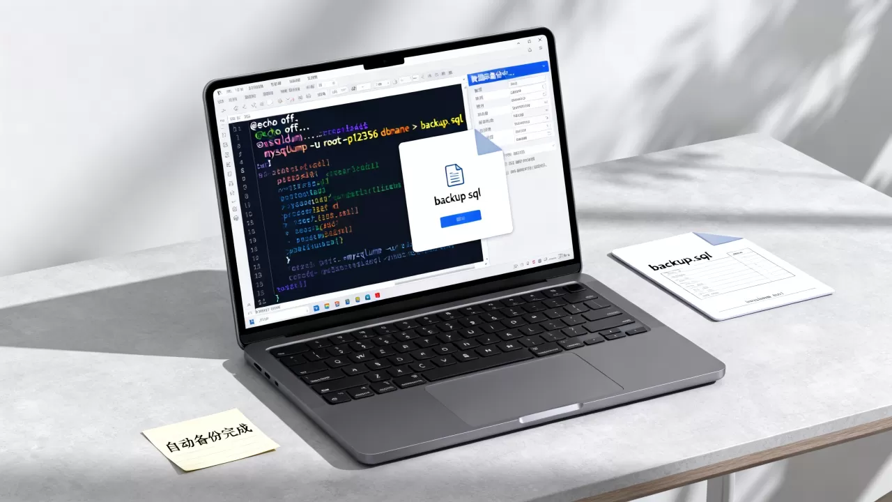 如何用bat脚本导出mysql数据库?bat脚本自动备份mysql数据库 如何用bat脚本导出mysql数据库?bat脚本自动备份mysql数据库