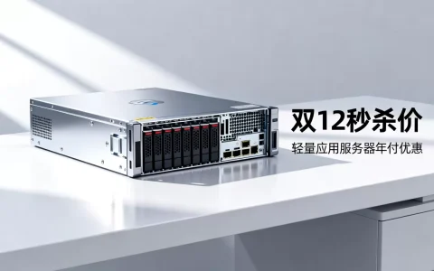 腾讯云2核4G服务器双12秒杀价多少？轻量应用服务器年付优惠