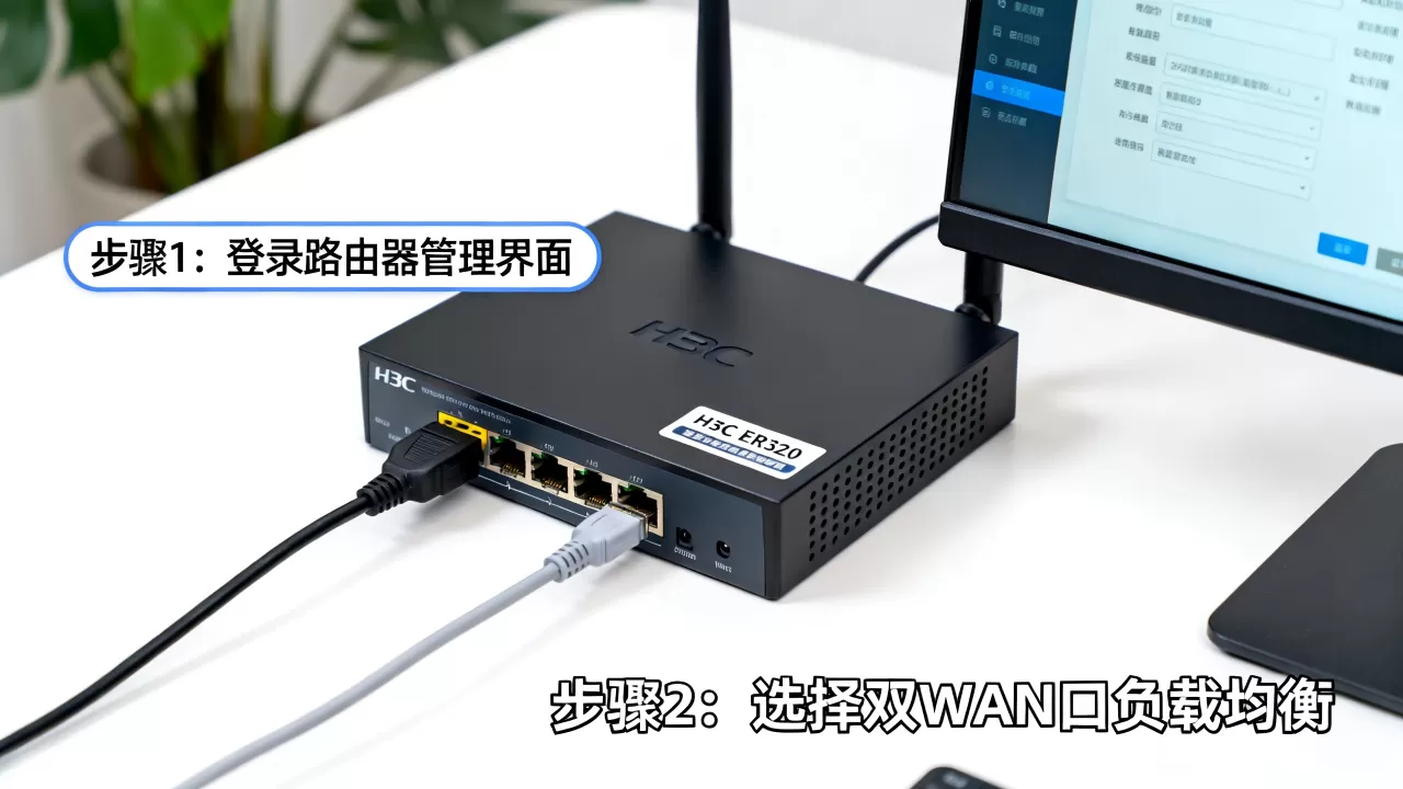 H3C ER3200负载均衡怎么设置?路由器双WAN口负载均衡配置教程 H3C ER3200负载均衡怎么设置?路由器双WAN口负载均衡配置教程