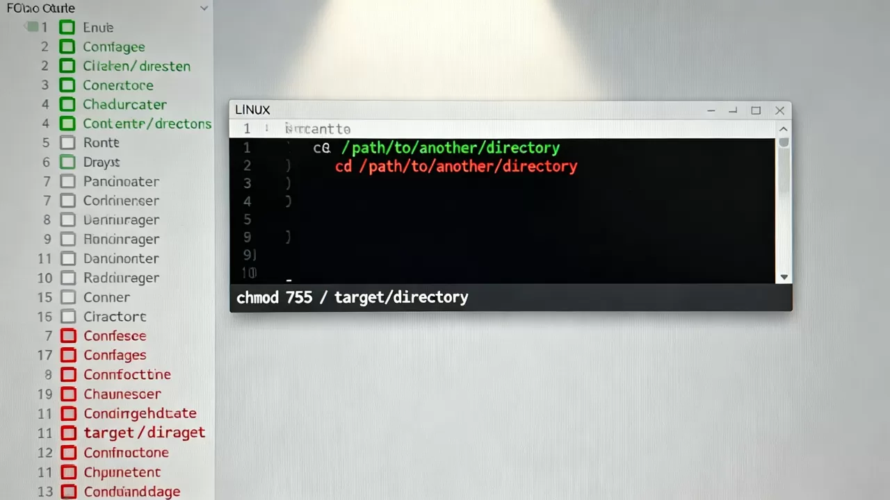 linux跨目录怎么操作？linux跨目录访问权限配置