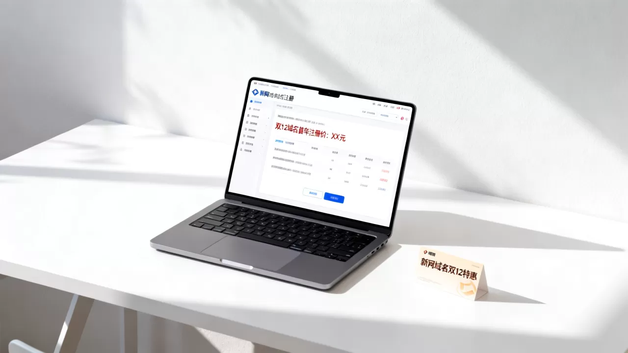 新网域名双12有多便宜？新网域名首年注册价格是多少
