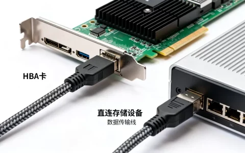 hba卡直连存储是什么？hba卡直连存储优缺点