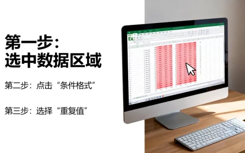 Excel重复项怎么标红？Excel表格中如何快速标记重复数据
