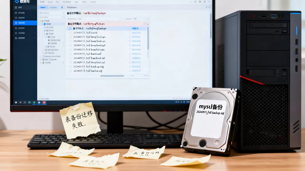 mysql表备份迁移失败提示不在列表中,mysql数据库备份文件列表在哪里 mysql表备份迁移失败提示不在列表中,mysql数据库备份文件列表在哪里