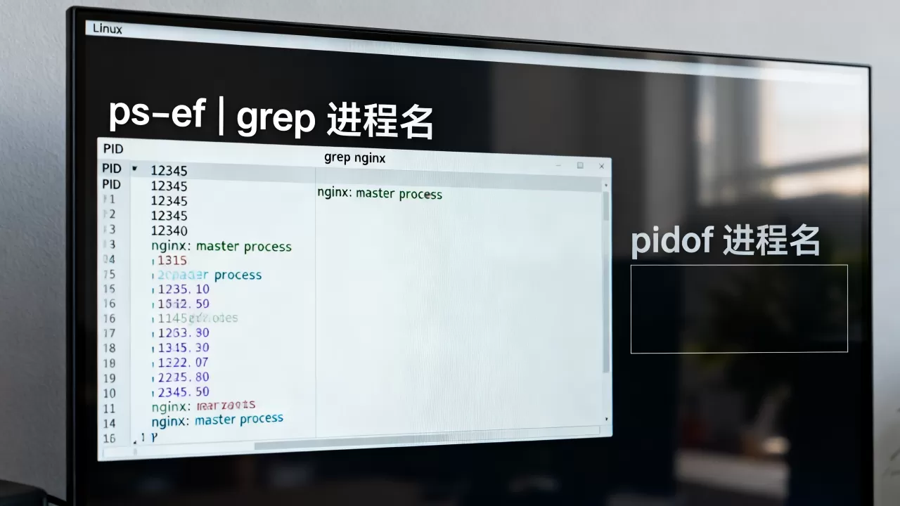 Linux如何快速找到指定进程?查找Linux进程PID的方法 Linux如何快速找到指定进程?查找Linux进程PID的方法