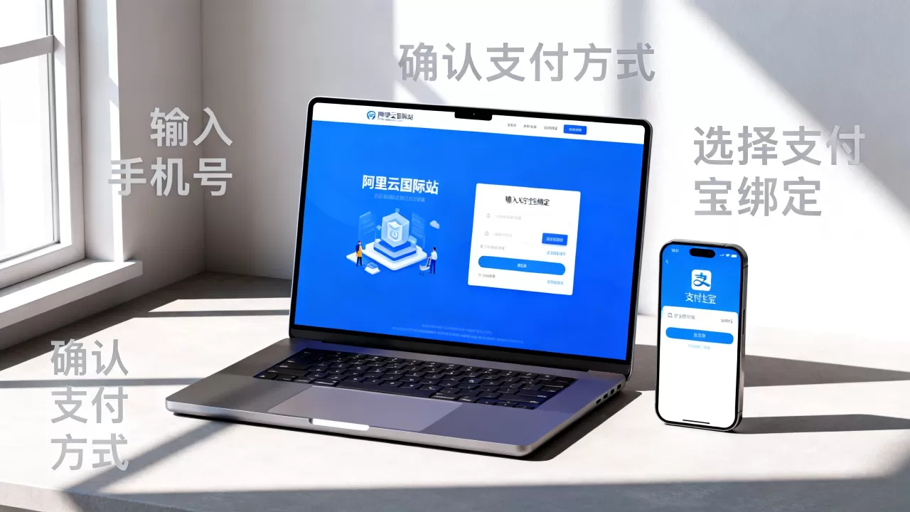 没国际信用卡怎么注册阿里云？阿里云国际站绑定支付宝方法