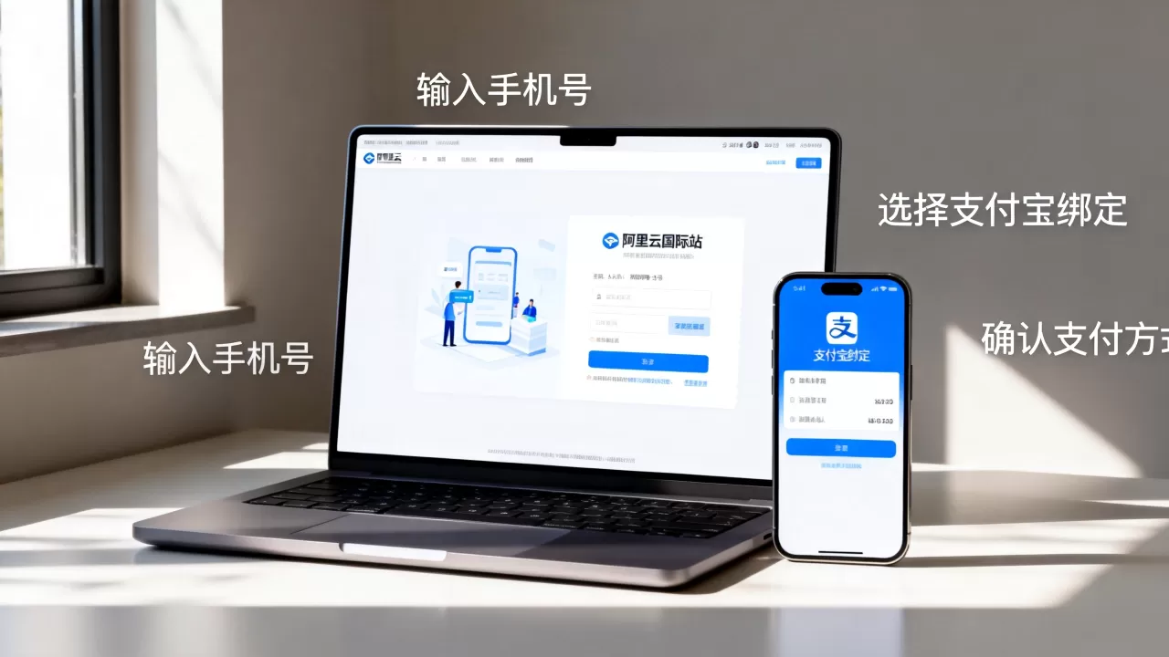 没国际信用卡怎么注册阿里云？阿里云国际站绑定支付宝方法