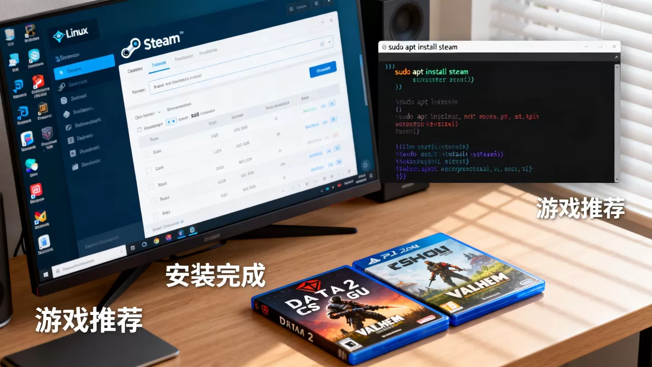 linux steam游戏怎么安装?linux steam游戏推荐 linux steam游戏怎么安装?linux steam游戏推荐