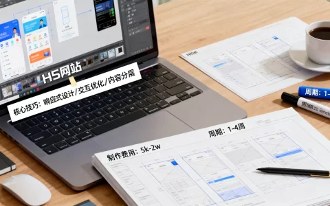 H5网站建设有哪些核心技巧？H5网站制作费用及周期