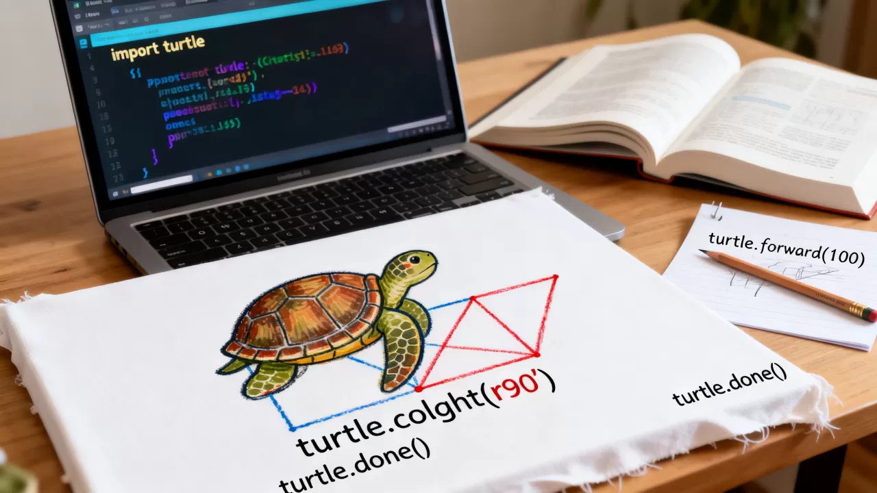 Python turtle怎么画图?python turtle海龟绘图入门教程 Python turtle怎么画图?python turtle海龟绘图入门教程