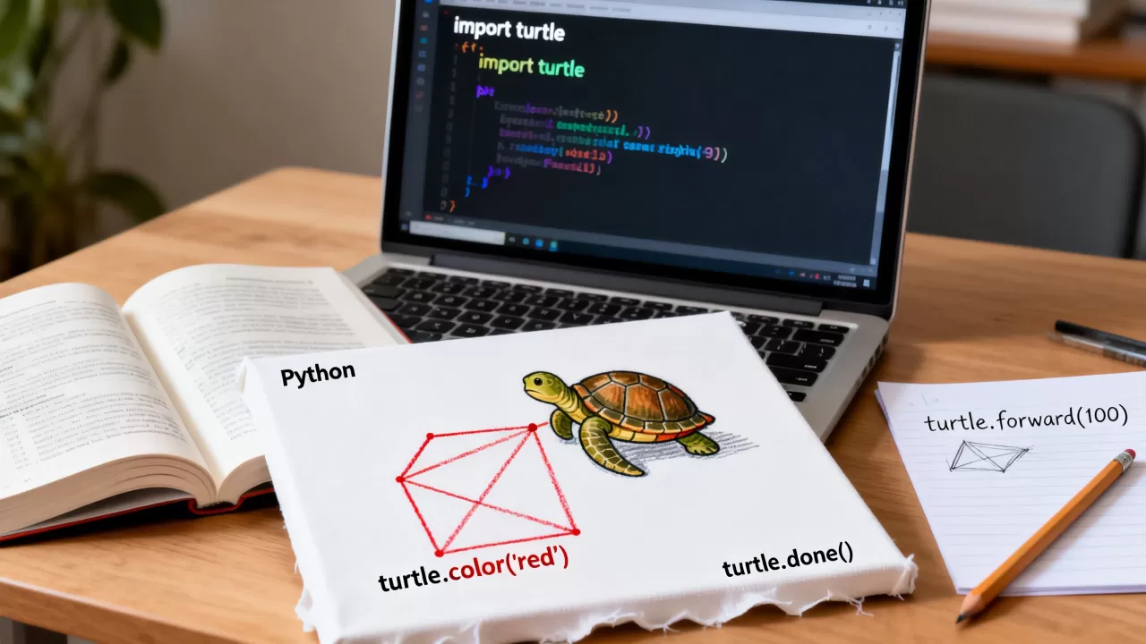Python turtle怎么画图?python turtle海龟绘图入门教程 Python turtle怎么画图?python turtle海龟绘图入门教程