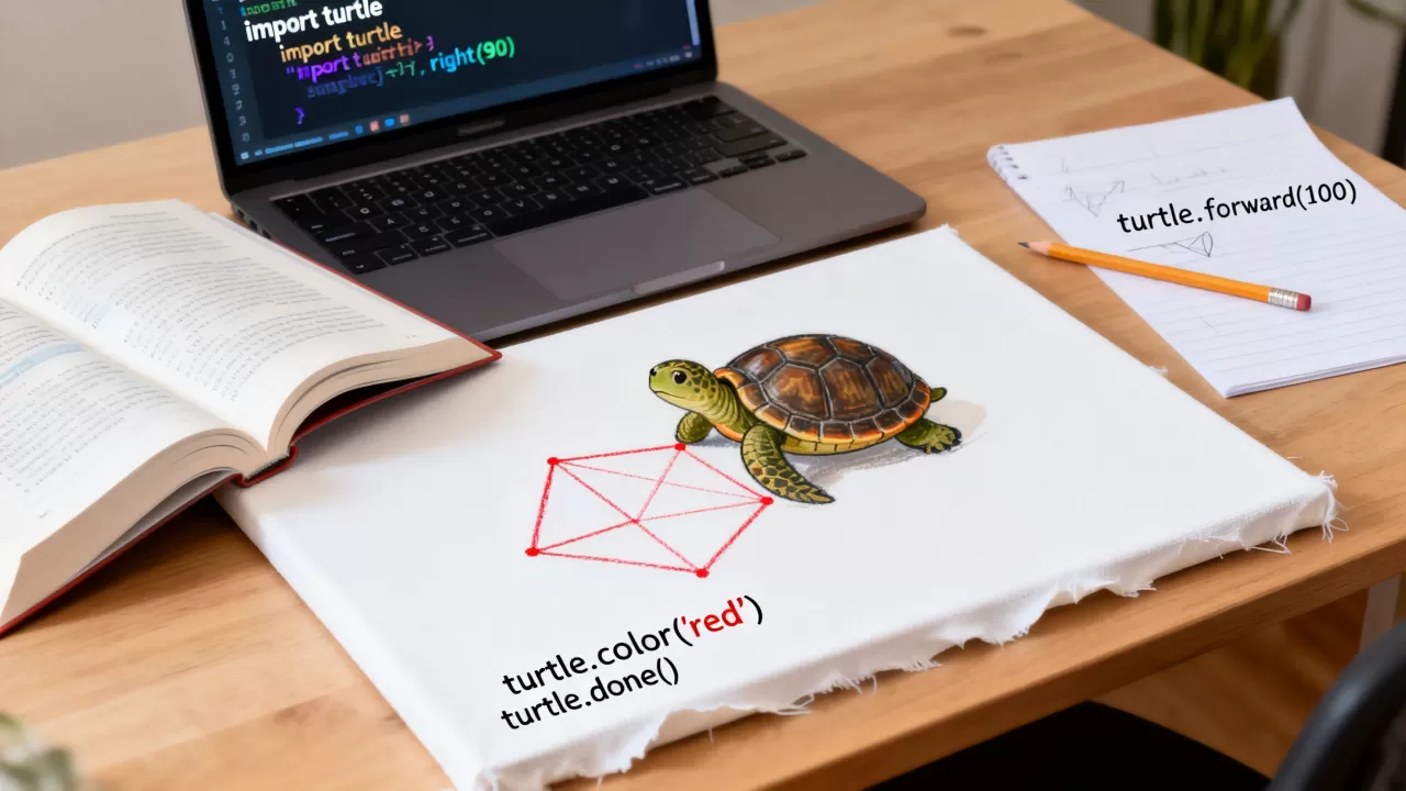 Python turtle怎么画图?python turtle海龟绘图入门教程 Python turtle怎么画图?python turtle海龟绘图入门教程