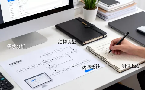 个人网站怎么转为企业网站？企业网站改版流程