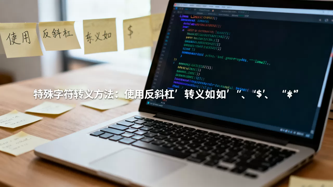 linux任意字符怎么输入？linux命令中特殊字符转义方法