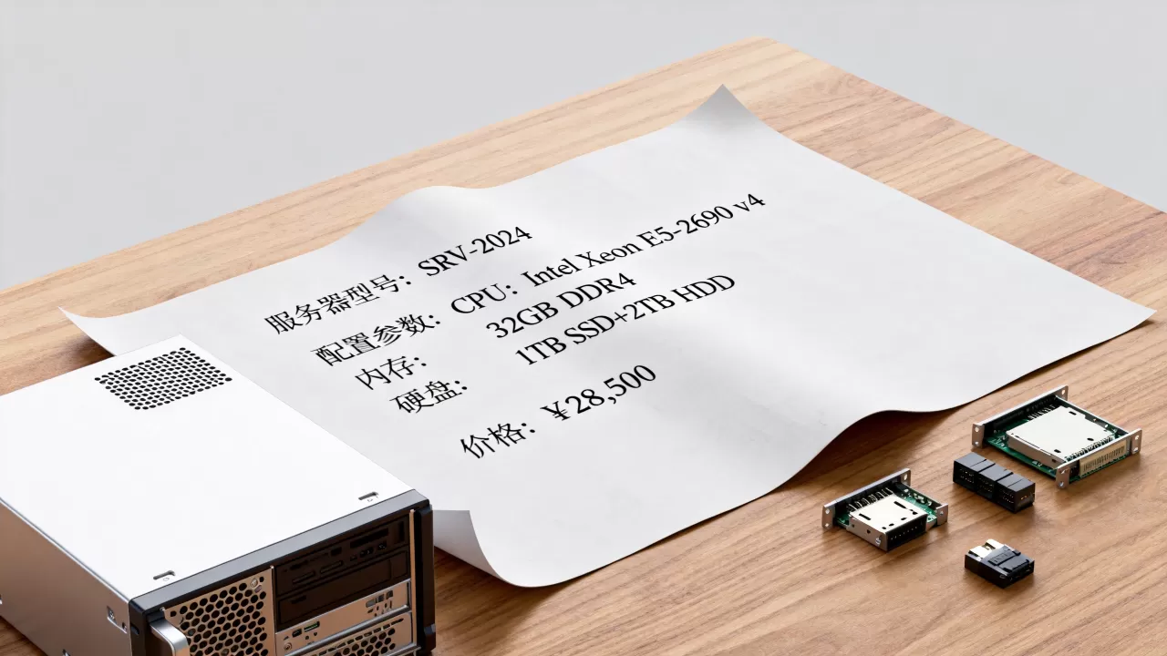 服务器价格表模板怎么制作?企业服务器配置报价单模板 服务器价格表模板怎么制作?企业服务器配置报价单模板