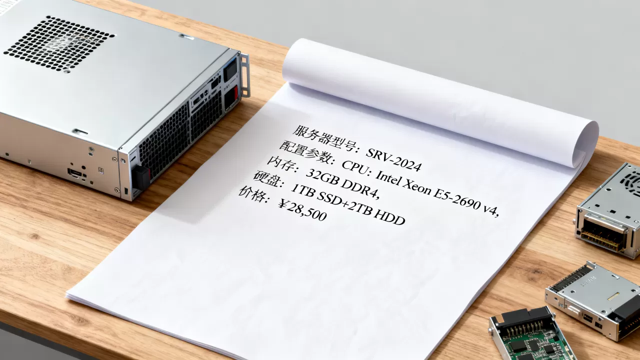 服务器价格表模板怎么制作?企业服务器配置报价单模板 服务器价格表模板怎么制作?企业服务器配置报价单模板