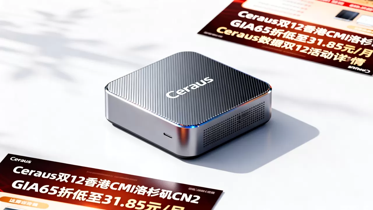 Ceraus双12香港CMI洛杉矶CN2 GIA65折低至31.85元/月,Ceraus数据双12活动详情 Ceraus双12香港CMI洛杉矶CN2 GIA65折低至31.85元/月,Ceraus数据双12活动详情