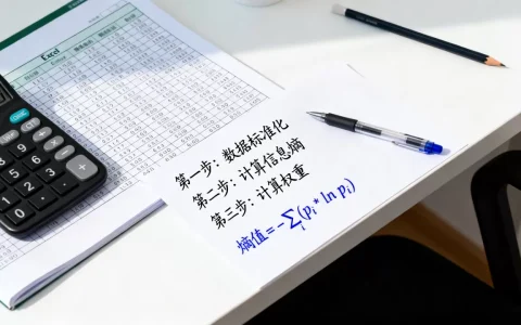 Excel熵值法怎么算？熵值法计算步骤及公式详解
