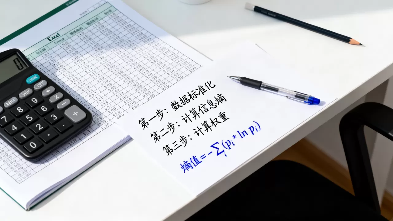 Excel熵值法怎么算?熵值法计算步骤及公式详解 Excel熵值法怎么算?熵值法计算步骤及公式详解