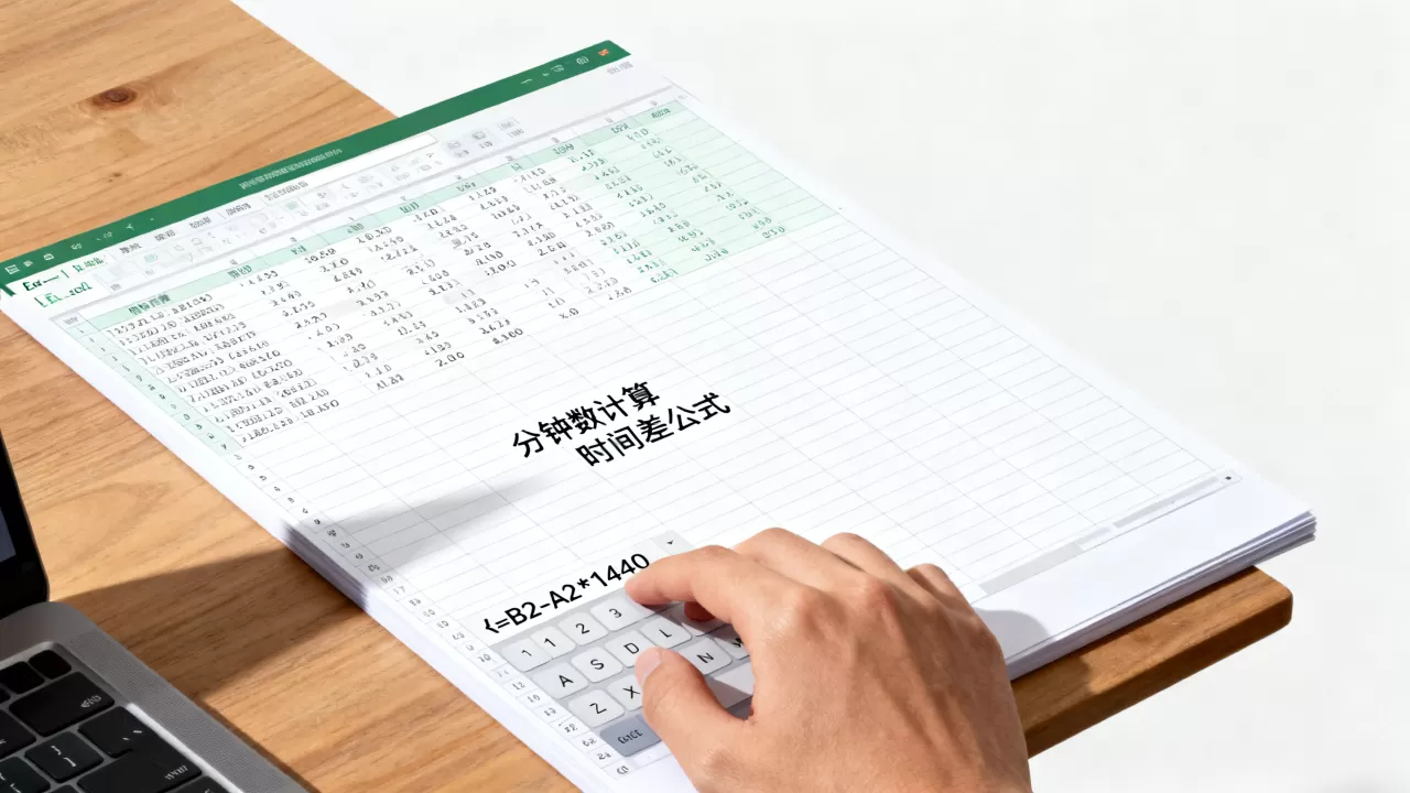 Excel如何计算分钟数？excel表格怎么算分钟